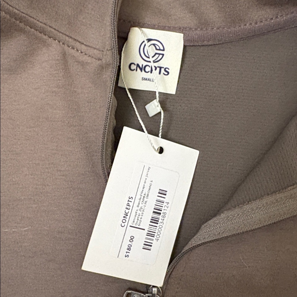 NWT $180 CNCPTS Quarter Zip - Picture 2 of 2